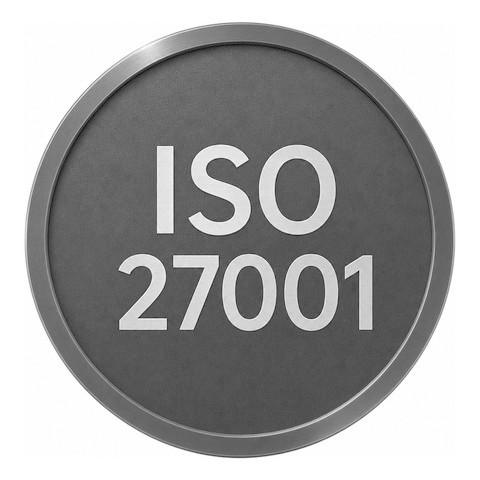 ISO 27001 badge