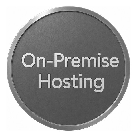 On-premise hosting badge
